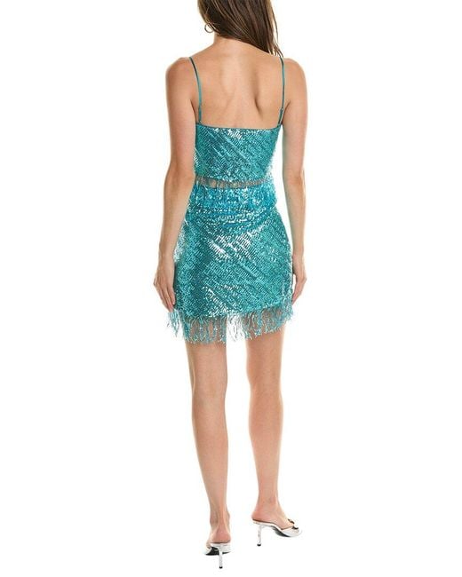 Saylor Blue 2pc Persephone Top & Skirt Set