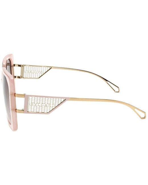 BVLGARI Pink Bv8254 55Mm Sunglasses for men