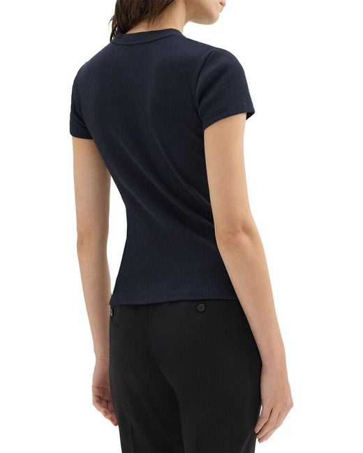 Theory Blue Tiny Tee