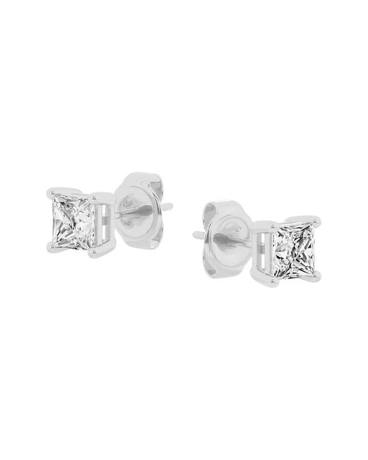 Lab Grown Diamonds Metallic 14K 1.50 Ct. Tw. Lab-Grown Diamond Studs