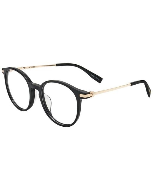 Trussardi Black Vtr105 56Mm Optical Frames