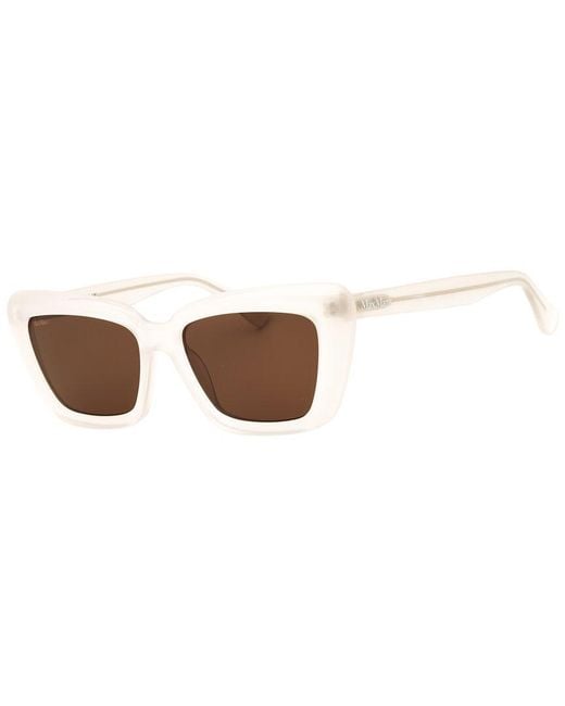 Max Mara Brown Mm0171 54Mm Sunglasses