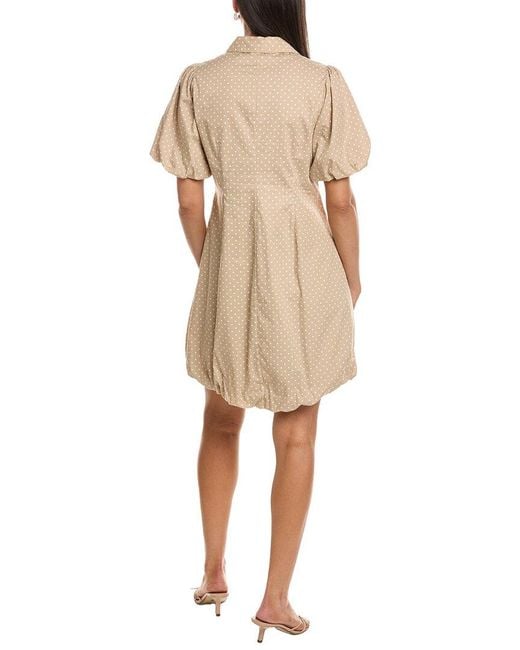 Nanette Lepore Natural Mini Dress