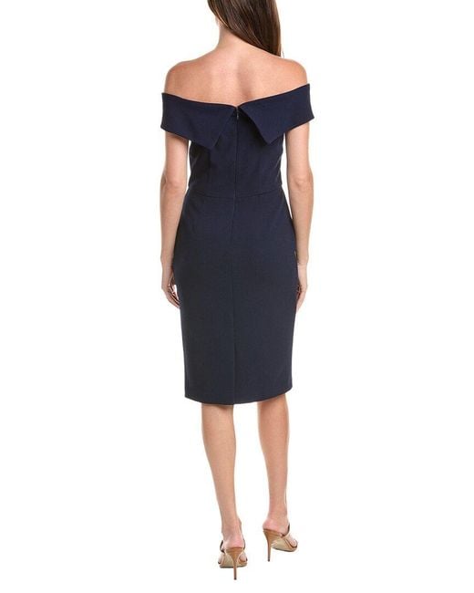 Issue New York Blue Sheath Dress
