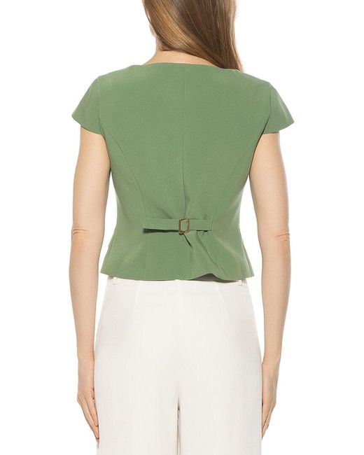 Alexia Admor Green Vale Vest Top