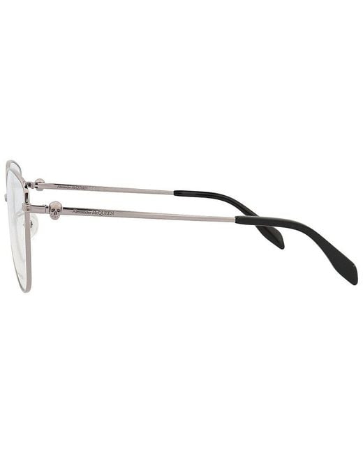 McQueen Metallic Am0320O 57Mm Optical Frames