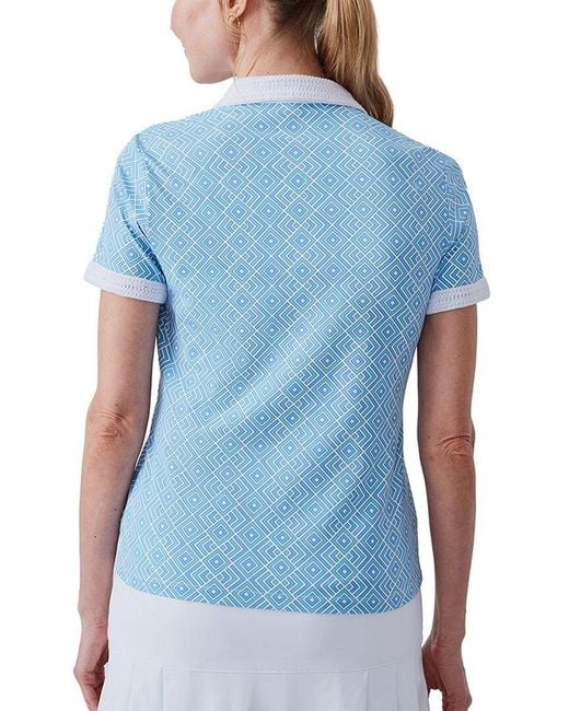 J.McLaughlin Blue Arbor Top
