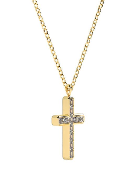 Lab Grown Diamonds Metallic 14K 2.00 Ct. Tw. Lab-Grown Diamond Necklace