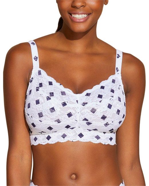 Cosabella Brown Never Say Never Printed Curvy Sweetie Bralette