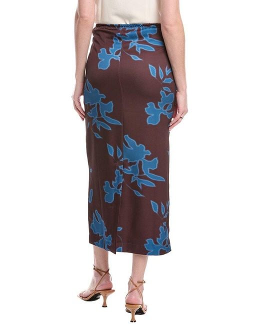 Solid & Striped Blue The Valencia Skirt