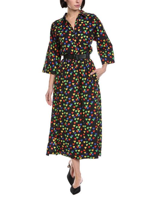 Akris Black Midi Dress