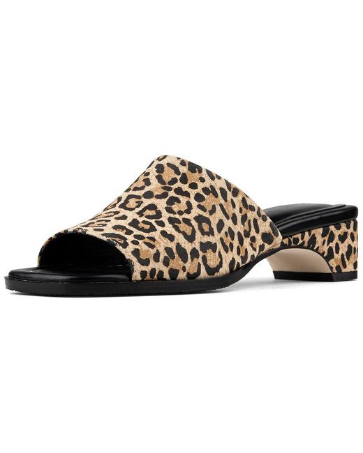 Donald J Pliner Brown Clodie Leather Sandal