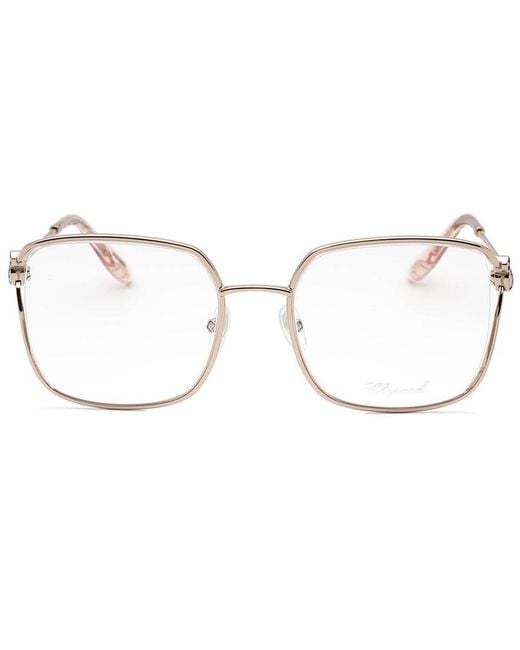 Chopard Metallic Vchg29s 53mm Optical Frames