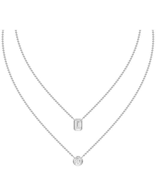Lab Grown Diamonds White 14K 2.55 Ct. Tw. Lab-Grown Diamond Necklace