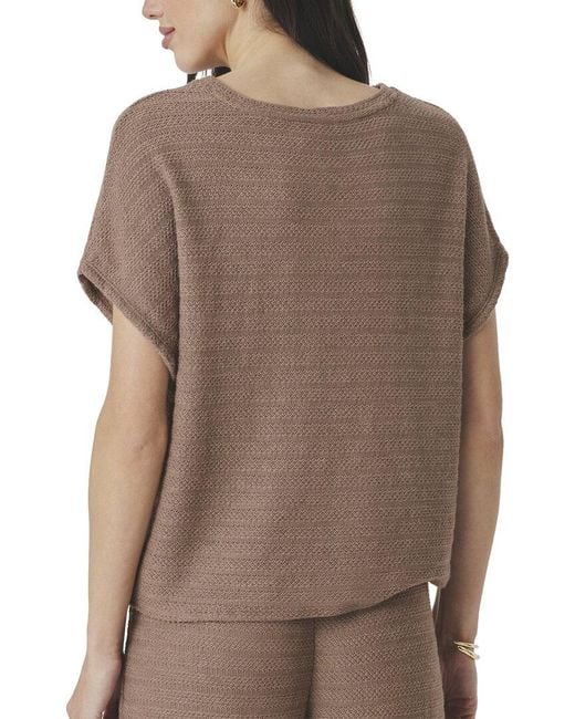 Splendid Brown Marisol Top
