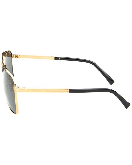 Versace Metallic 61Mm Sunglasses