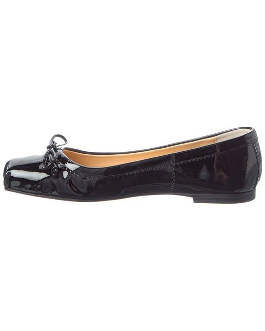 Christian Louboutin Blue Mamadrague Patent Ballerina Flat