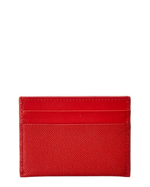 burberry card holder red