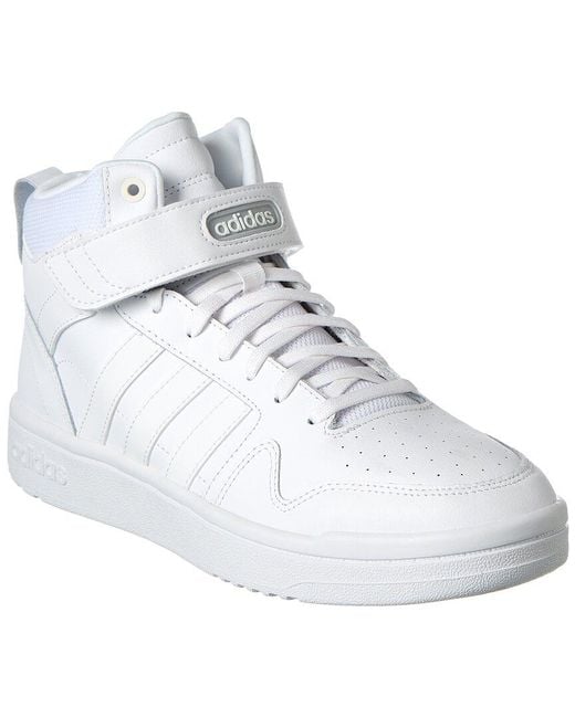 adidas Postmove Mid Leather Sneaker in White for Men | Lyst Australia
