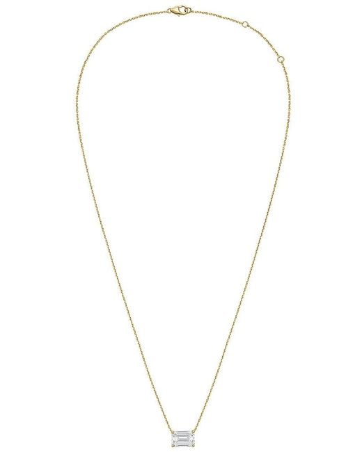 Diana M Multicolor Diana M. 14K 6.00 Ct. Tw. Lab-Grown Diamond Pendant Necklace