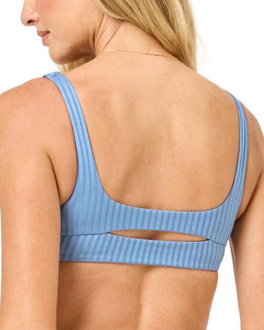 LSPACE Blue Effie Top