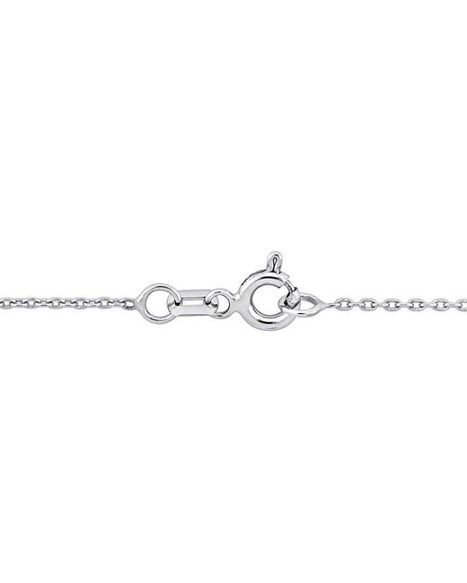 Diamond Select Cuts White 14k 0.37 Ct. Tw. Diamond Heart Necklace