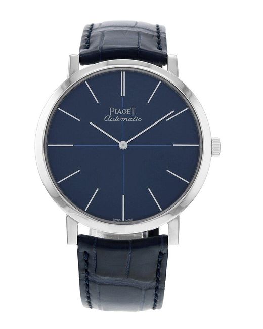 Piaget Blue Altiplano Watch, Circa 2021 (Authentic Pre-Owned) for men