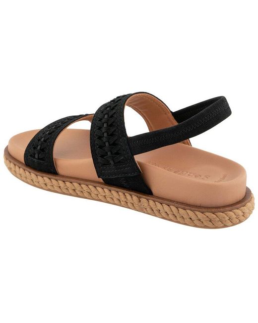 Gentle Souls Brown Nico Nubuck Sandal
