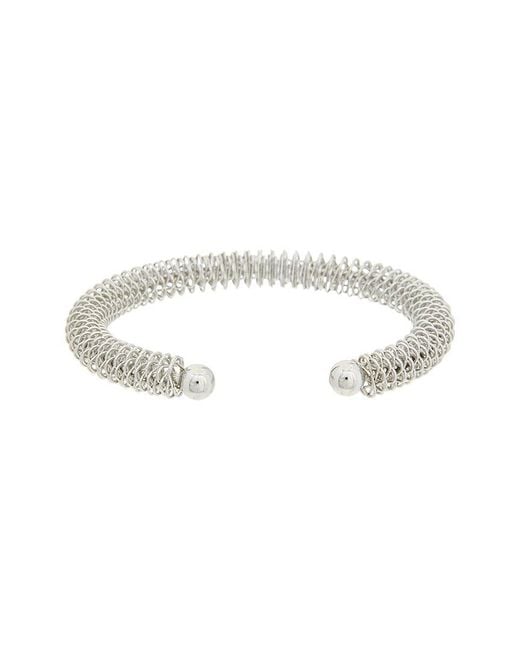 Juvell White Cuff Bangle Bracelet