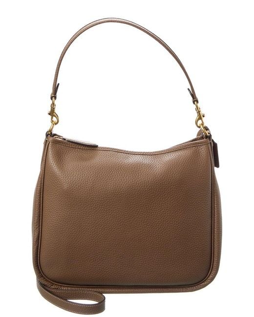 ★dumaro★ Carrie Shoulder Bag Brown COACH Cary Leather Shoulder Bag in Brown | Lyst
