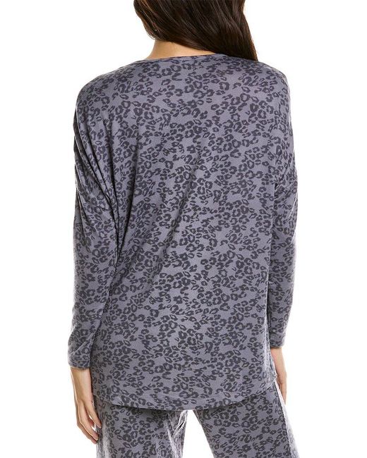 Natori Blue Mirage Cocoon Top