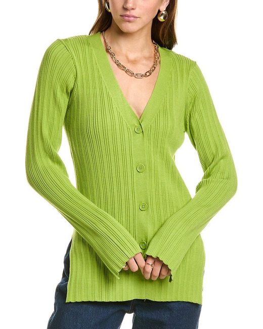 French Connection Green Leonora Cardigan