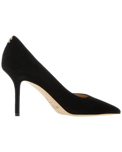 Gucci Black Jimmy Choo Love 85 Suede Pump