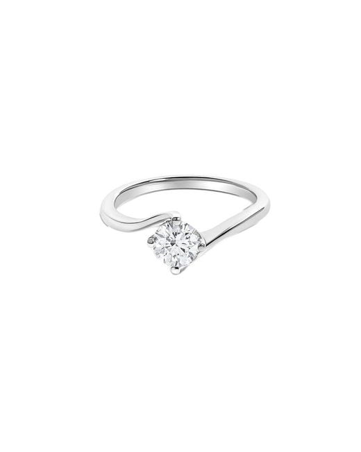 Haus of Brilliance White 14K 0.79 Ct. Tw. Lab-Grown Diamond Solitaire Ring