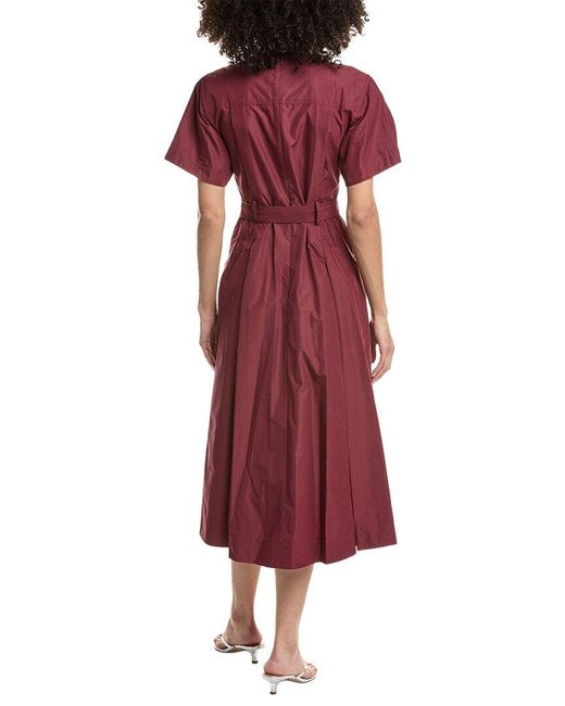 3.1 Phillip Lim Red Utility Dress
