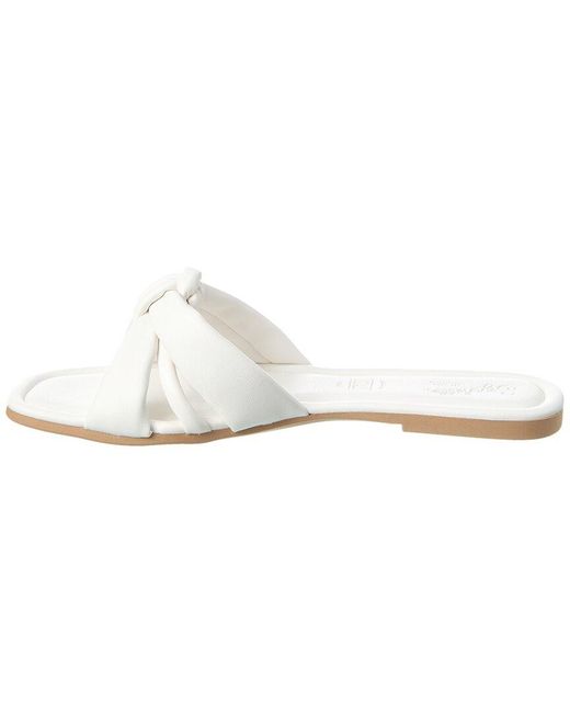 Seychelles White Jax Leather Sandal