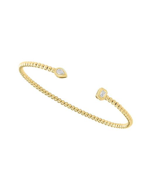 Effy Fine Jewelry White 14K 0.20 Ct. Tw. Diamond Bracelet