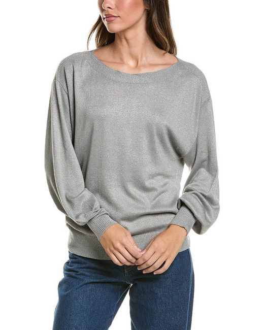 Ichi Gray Mopaz Sweater