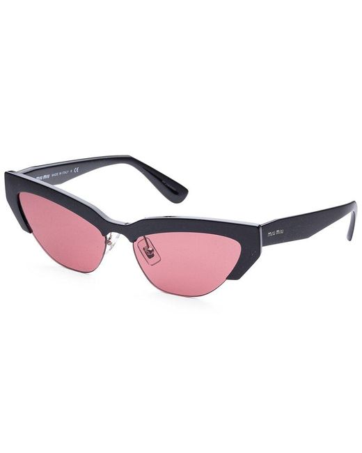 Miu Miu Pink 59mm Sunglasses