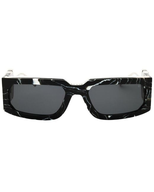 Philipp Plein Black Spp119M 58Mm Sunglasses