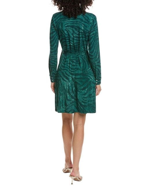 Tommy Bahama Green Carmela Bayside Zebra Dress