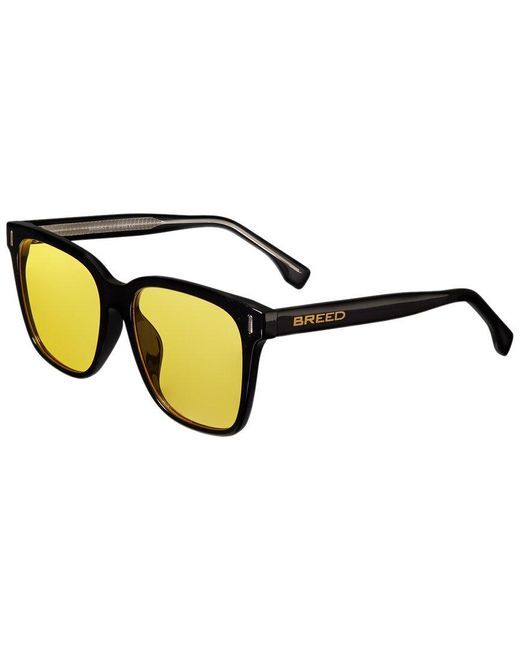 Breed Black Bertha Bsg066c8 52mm Polarized Sunglasses for men