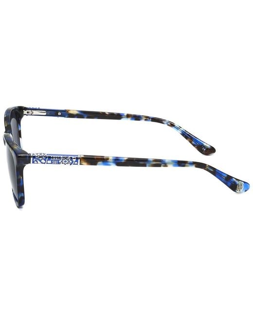 Anna Sui Blue As658A 54Mm Sunglasses