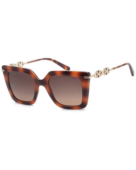 Ferragamo Brown Sf1041S 51Mm Sunglasses