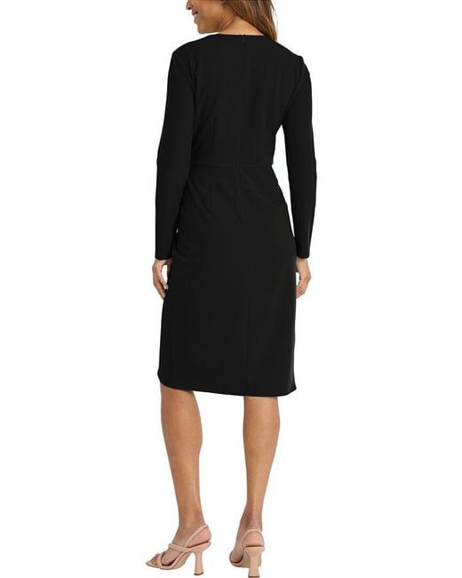 Maggy London Black Knee Length Dress