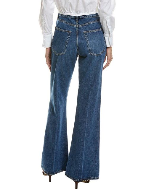 FRAME Blue Frame The Lax Pilot Flare Jean