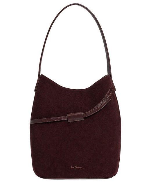 Sam Edelman Purple Bex Leather Tote