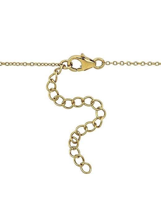 Rina Limor Metallic Plated 9.37 Ct. Tw. Gemstone Necklace