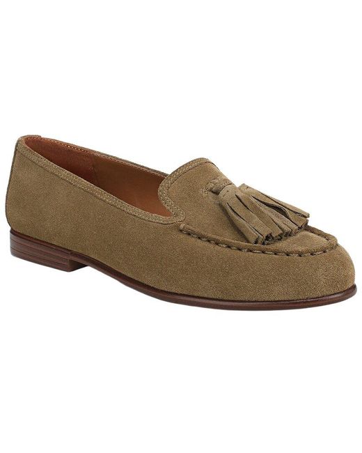 Franco Sarto Brown Minerva Leather Loafer