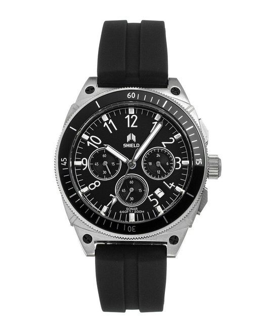 Shield Black Sonar Watch for men